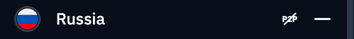 Russia no p2p