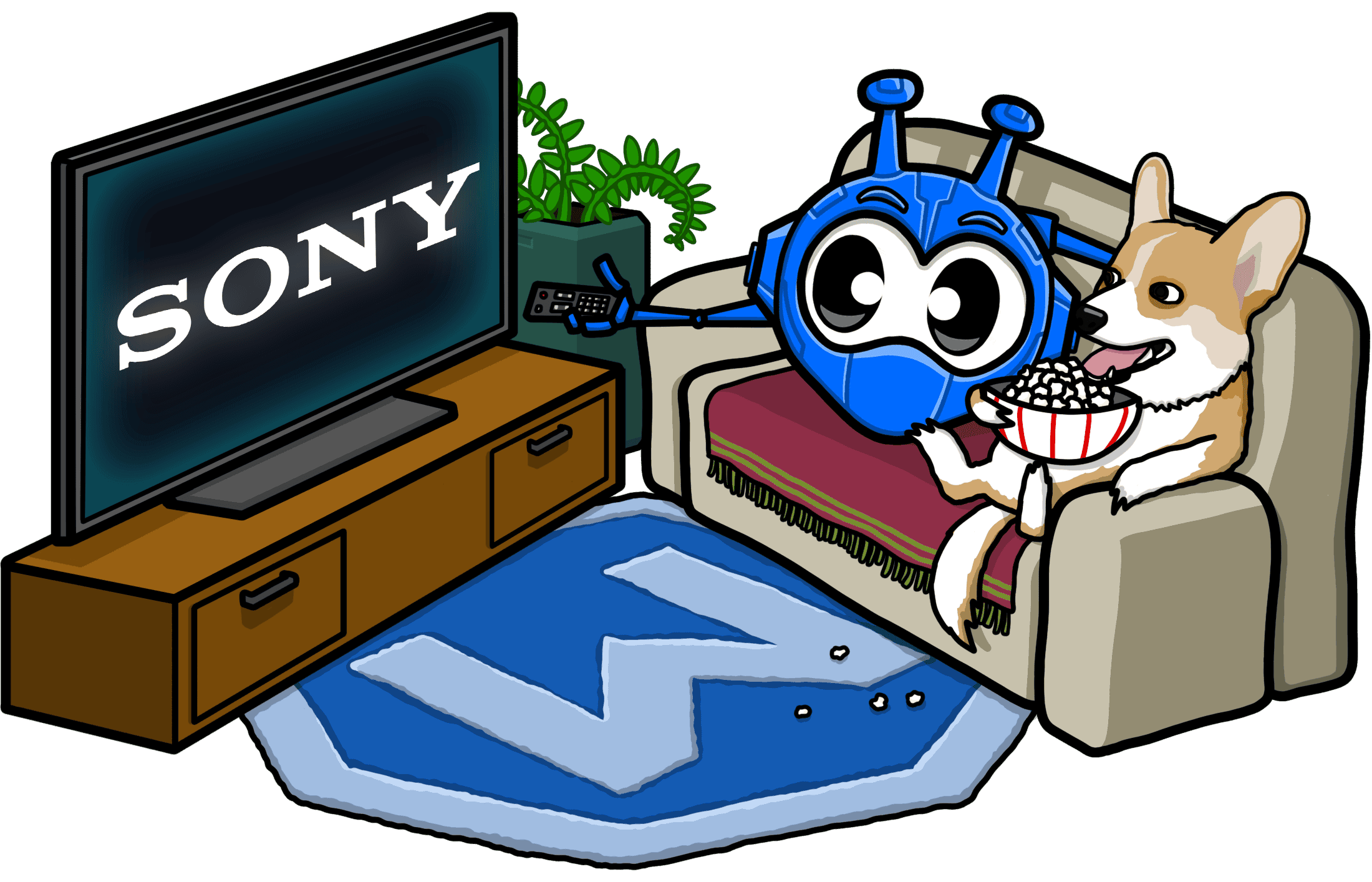 Ein VPN für Sony TV. Gratis, schnell, im Play Store.