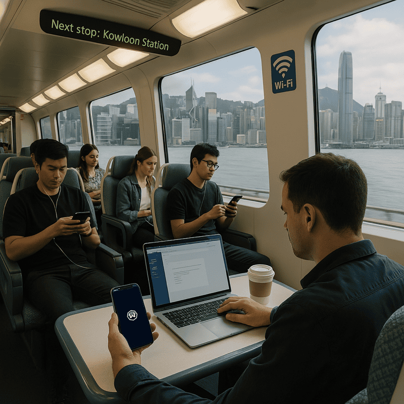 Surfe, als wärst du in Hongkong (auch wenn du es nicht bist)